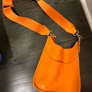AHDORNED orange crossbody bag